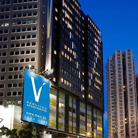 V Causeway Bay Aparthotel Hong Kong Exterior foto