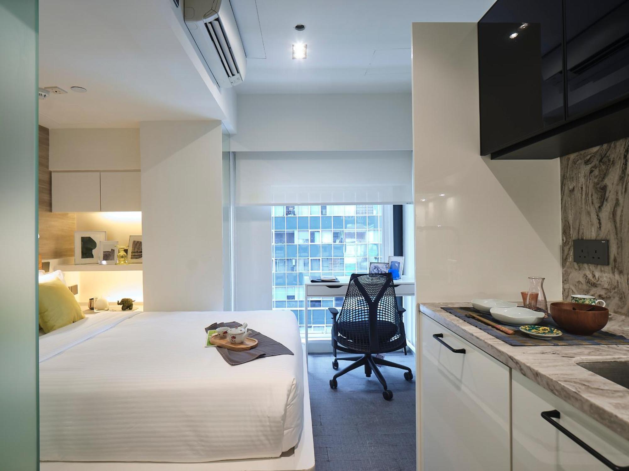 V Causeway Bay Aparthotel Hong Kong Exterior foto