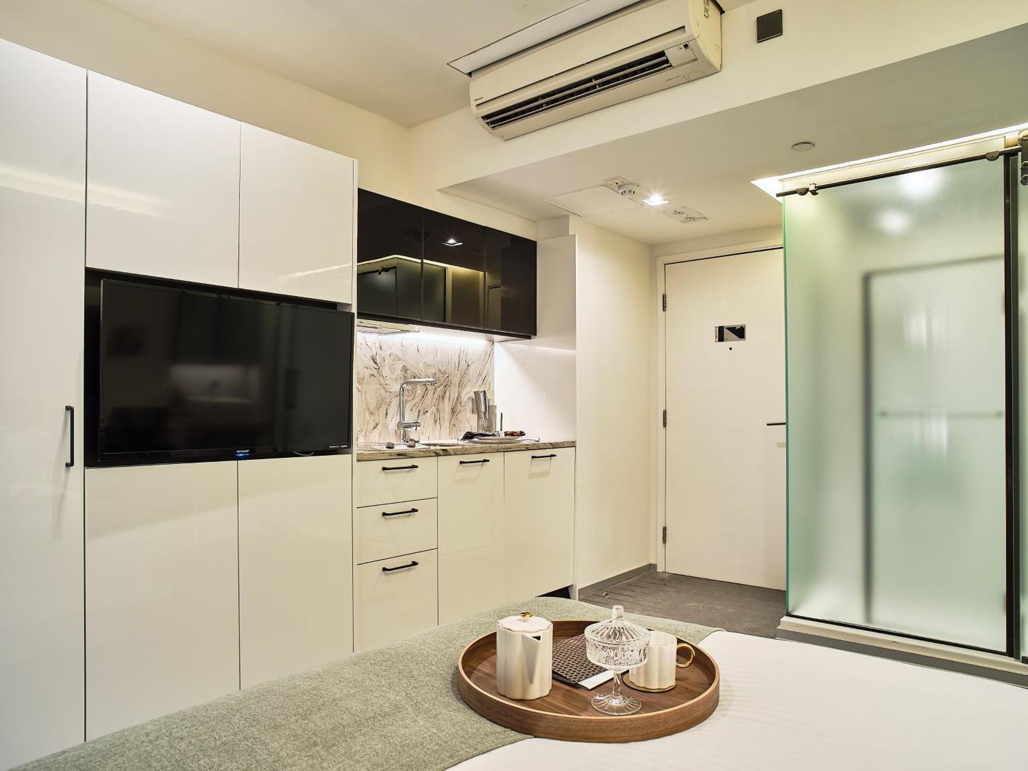 V Causeway Bay Aparthotel Hong Kong Exterior foto