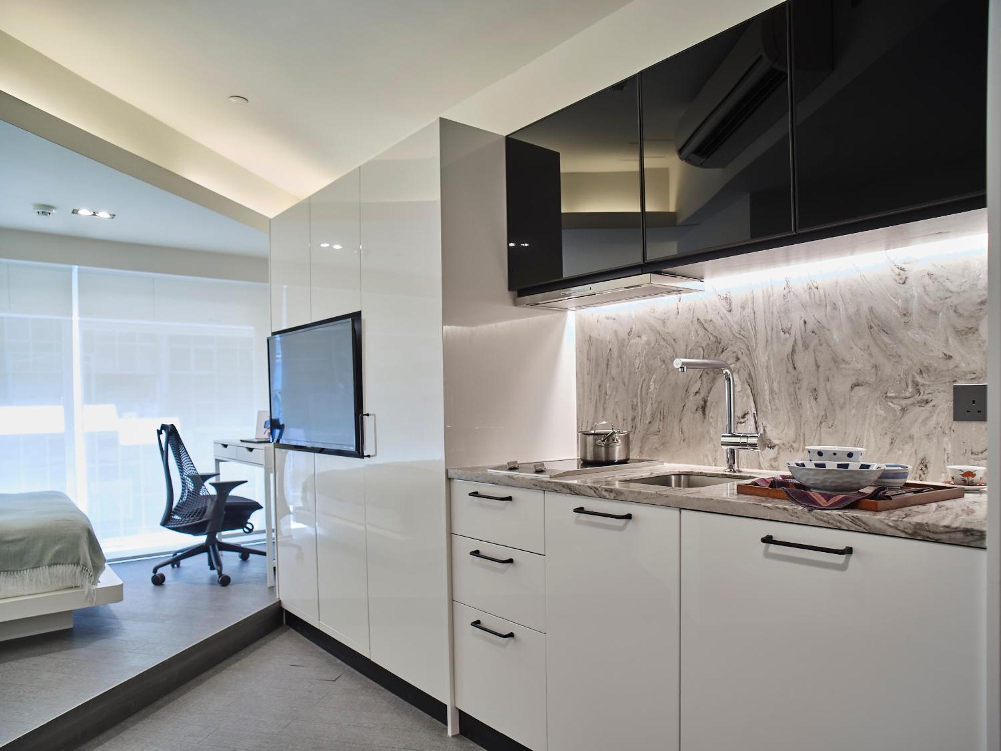 V Causeway Bay Aparthotel Hong Kong Exterior foto